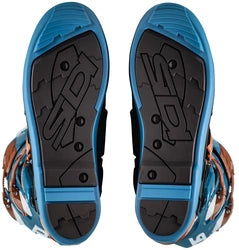 SIDI CROSSFIRE 3 SRS OFF-ROAD BOOTS - PETROL/BRONZE