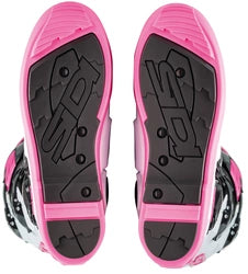 SIDI CROSSFIRE 3 SRS OFF-ROAD BOOTS - BLACK/WHITE/PINK