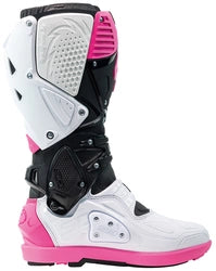 SIDI CROSSFIRE 3 SRS OFF-ROAD BOOTS - BLACK/WHITE/PINK