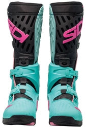 SIDI CROSSAIR OFF ROAD BOOTS - MINT/BLACK/PINK