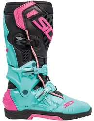 SIDI CROSSAIR OFF ROAD BOOTS - MINT/BLACK/PINK