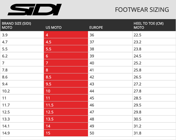 Sidi X Power SC Boot - Black/Red