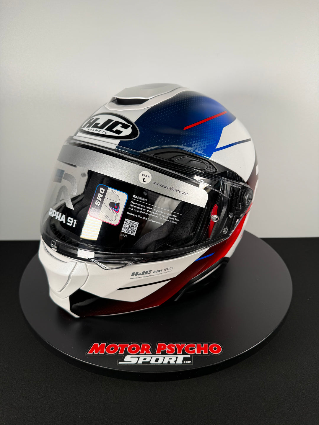 HJC RPHA 91 BLAT MODULAR HELMET - MC-21 -Size Large
