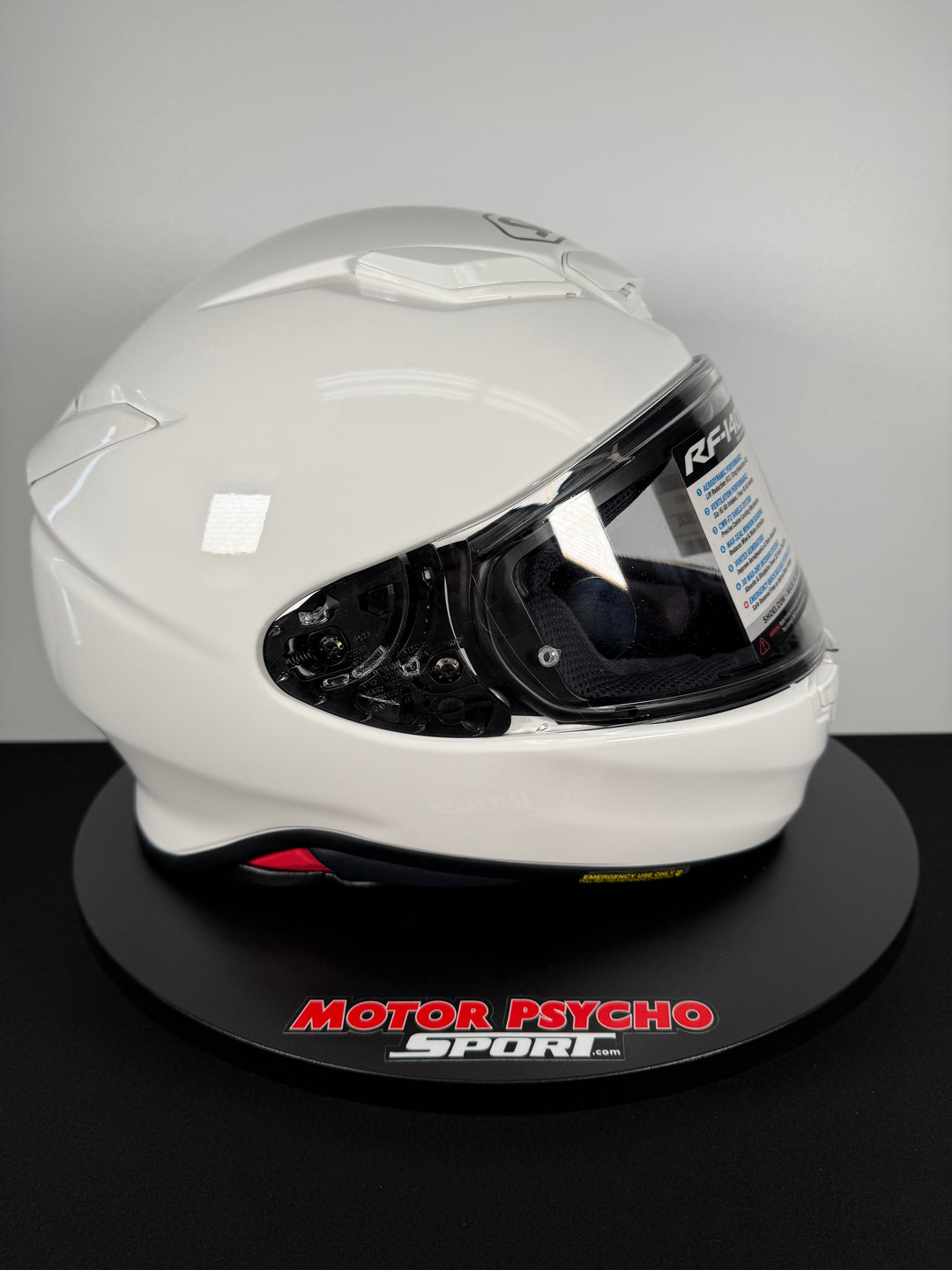 Shoei RF-1400 Helmet - White - Size XXXL - USED / OPEN BOX #2
