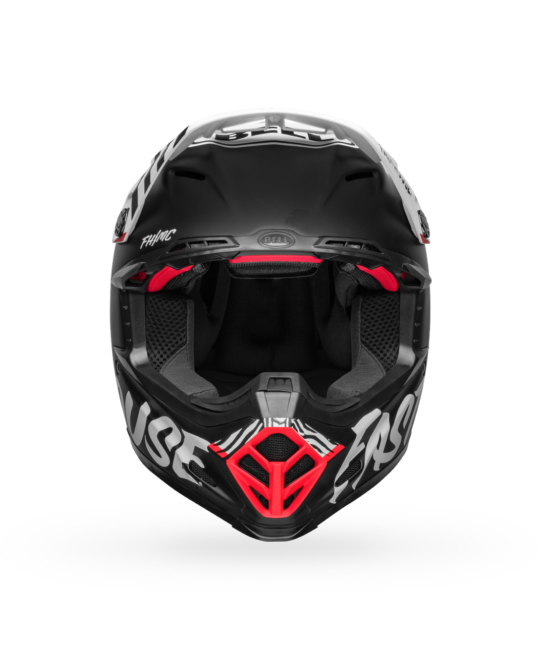 Bell Moto-9S Flex Helmet - Fasthouse Flex Crew Matte Black/White - Size L