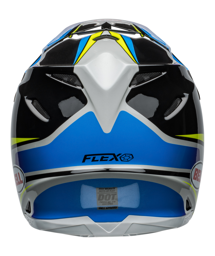 Bell Moto-9S Flex Helmet - Pro Circuit Replica 24 Gloss Black/Blue