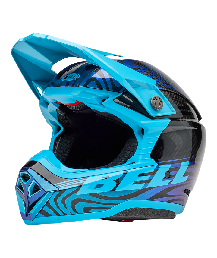 Bell Moto-10 Spherical Helmet - Cortex Gloss Blue