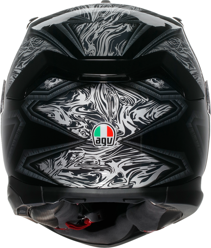 AGV K7 Helmet - Damascus Black/Silver