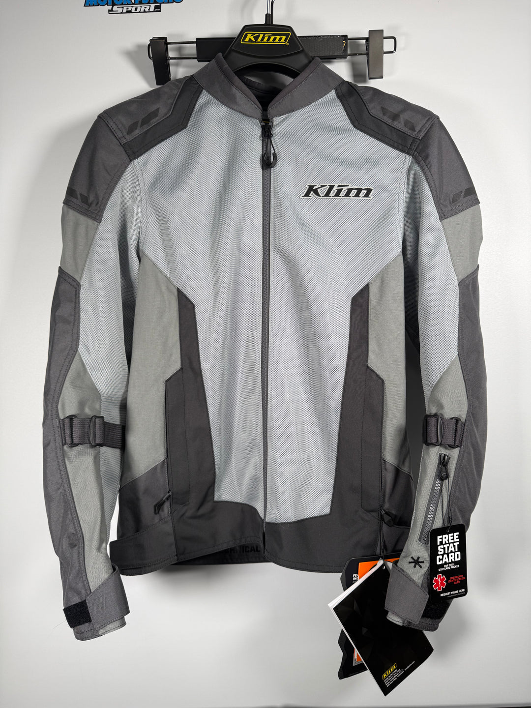 KLIM INDUCTION JACKET - COOL GRAY - Size S - OPEN BOX