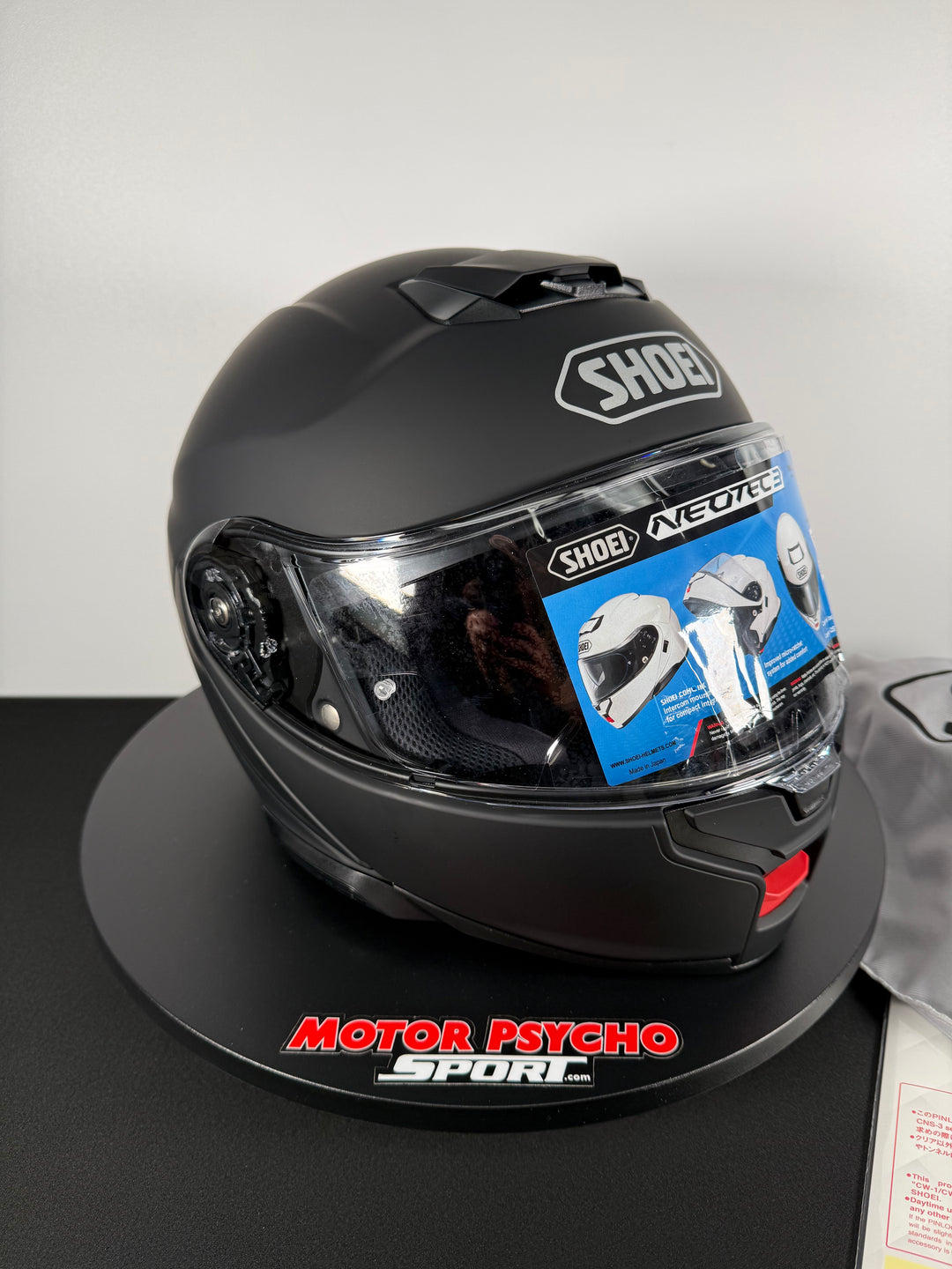 3 in 1 modular motorcycle helmet Shoei Neotec 3 Helmet - Matte Black