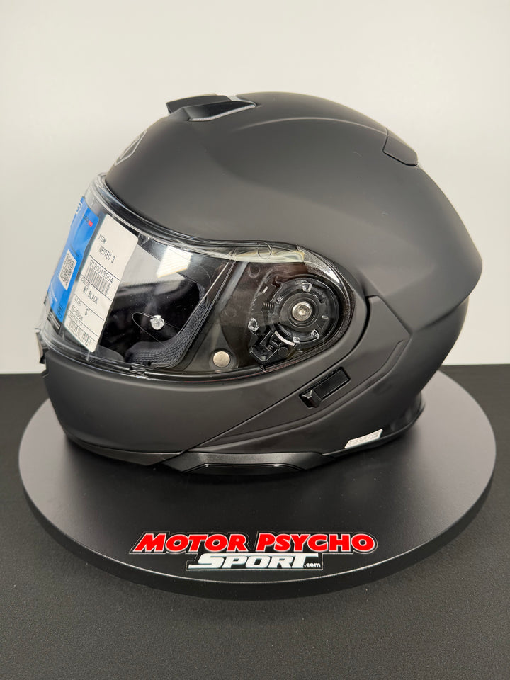 Shoei Neotec 3 Modular Helmet - Matte Black - Size Medium - USED / OPEN BOX - FINAL SALE / NO RETURNS