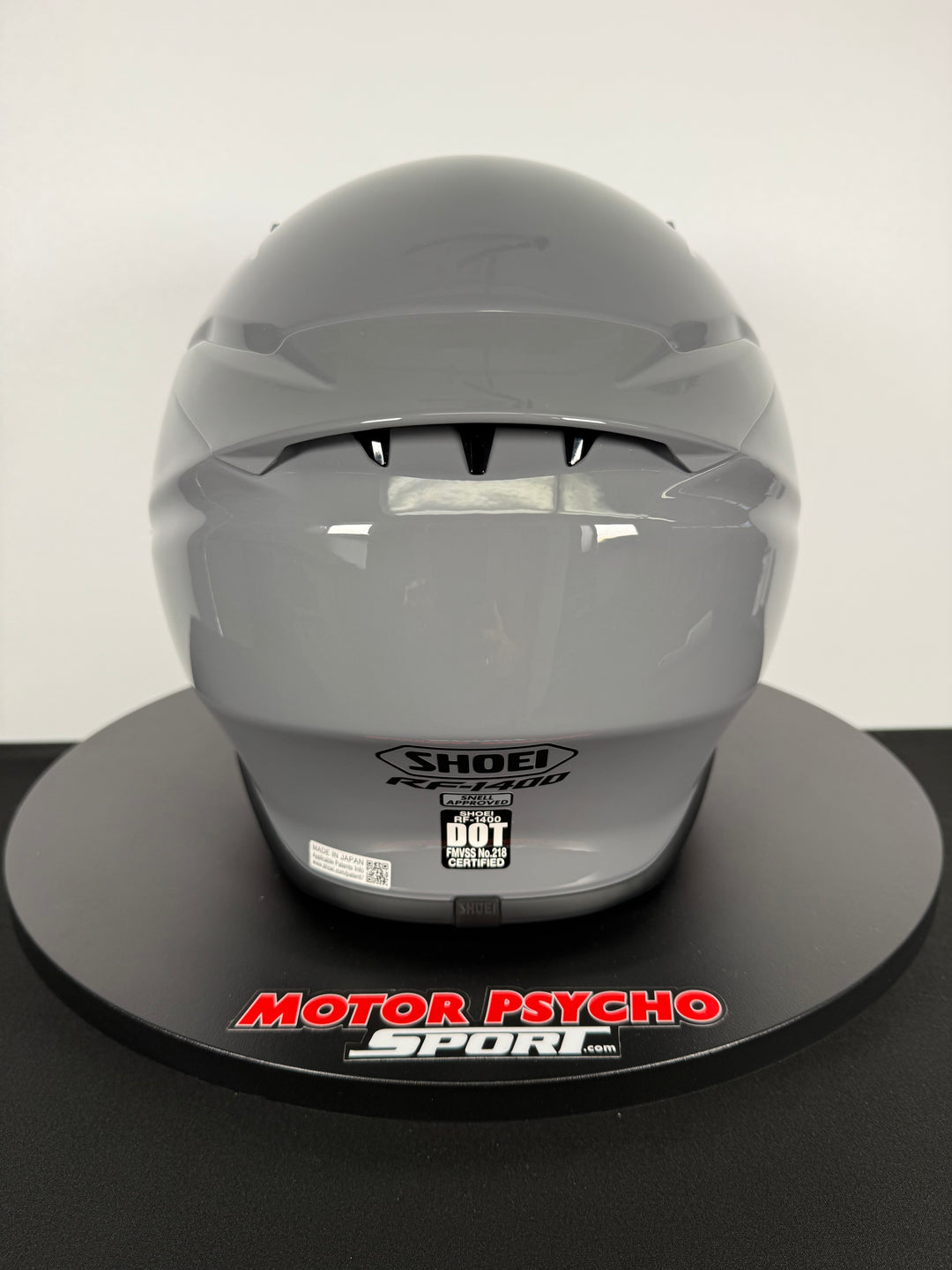 Shoei RF-1400 Helmet - Gloss Basalt Gray - Size Small - USED / OPEN BOX - FINAL SALE / NO RETURNS
