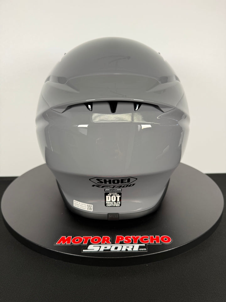 Shoei RF-1400 Helmet - Gloss Basalt Gray - Size Small - USED / OPEN BOX - FINAL SALE / NO RETURNS