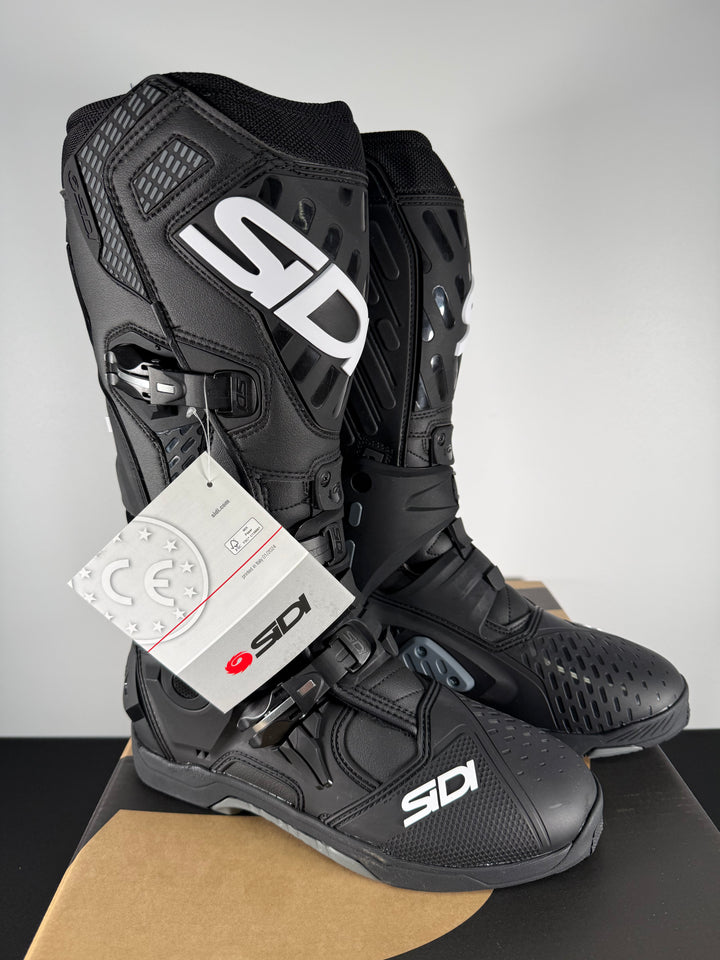 Sidi CrossAir Boots - Black - Size Euro 43 / US 9.4 - OPEN BOX
