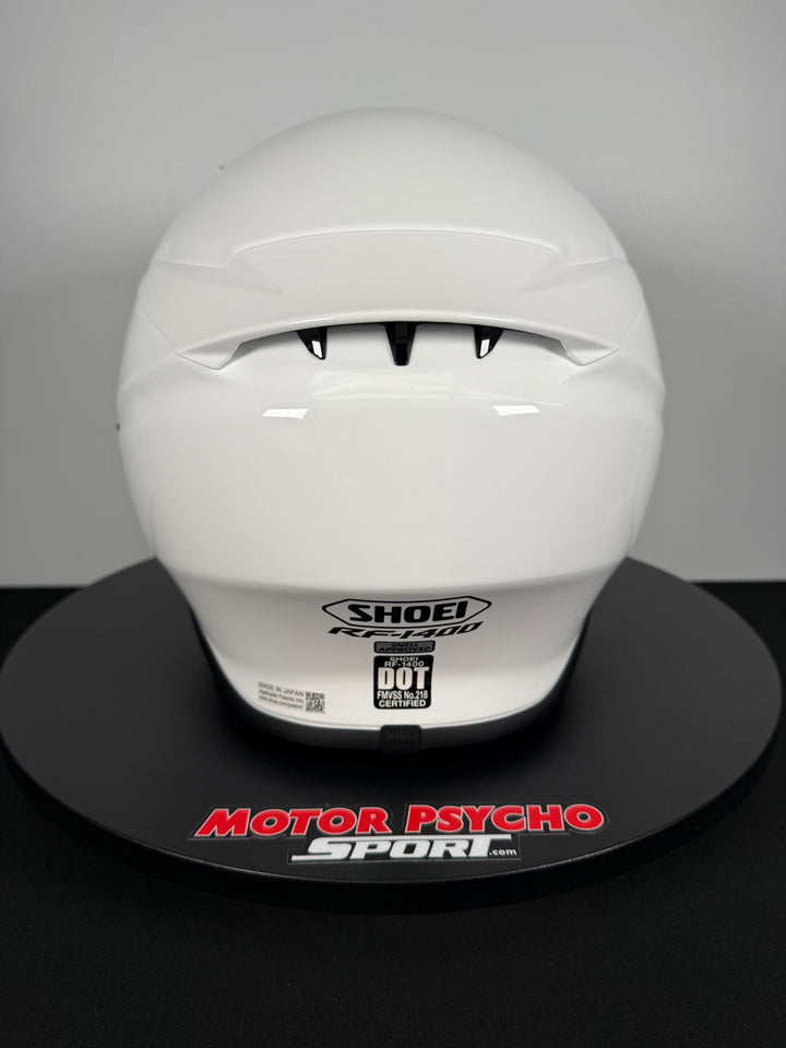 Shoei RF-1400 Helmet - White - Size Small - USED / OPEN BOX - FINAL SALE / NO RETURNS