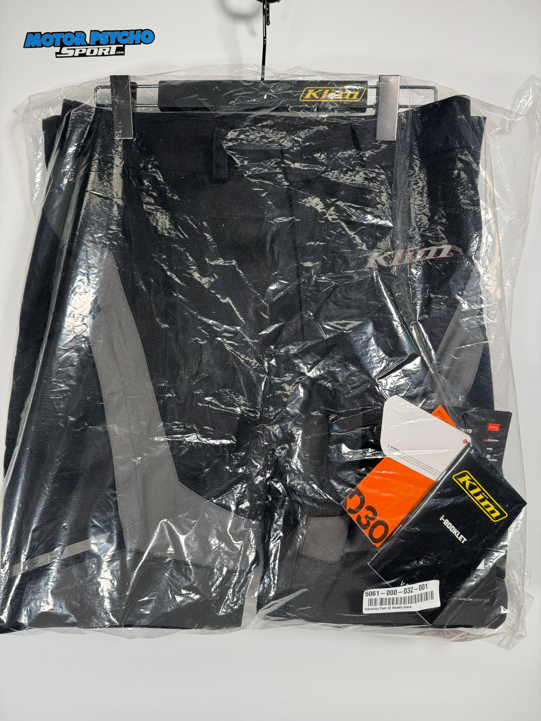 KLIM INDUCTION PANT - STEALTH BLACK - Size 32 Regular - OPEN BOX