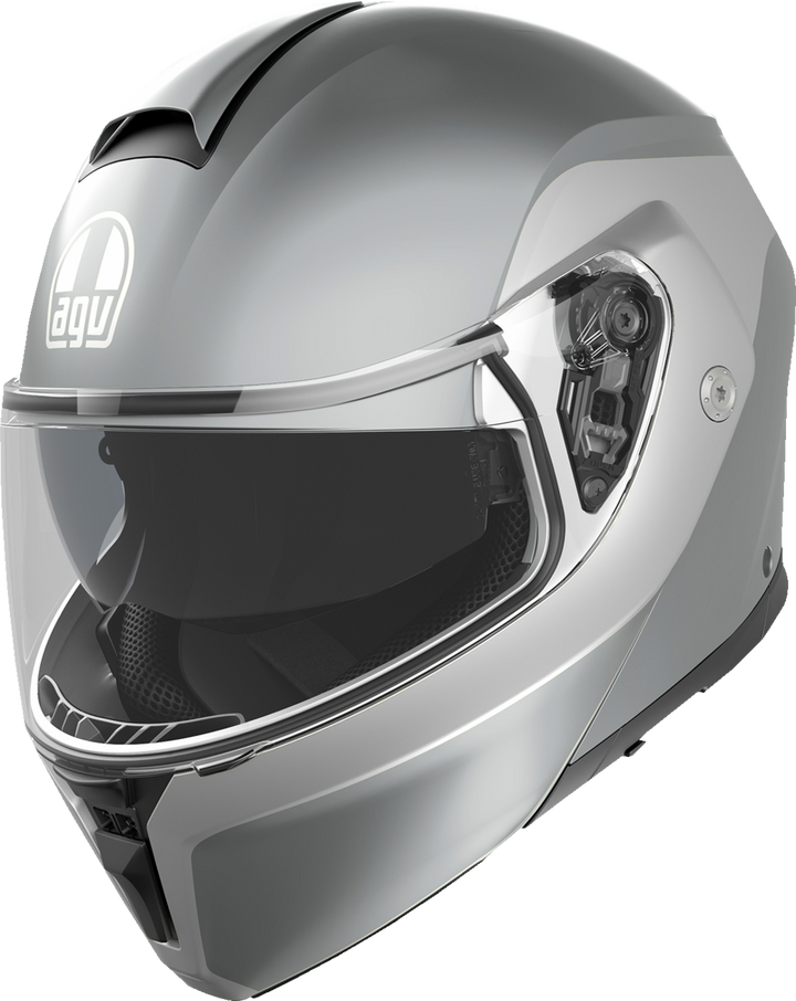 AGV Streetmodular Helmet - Levico Matte Double Light Grey