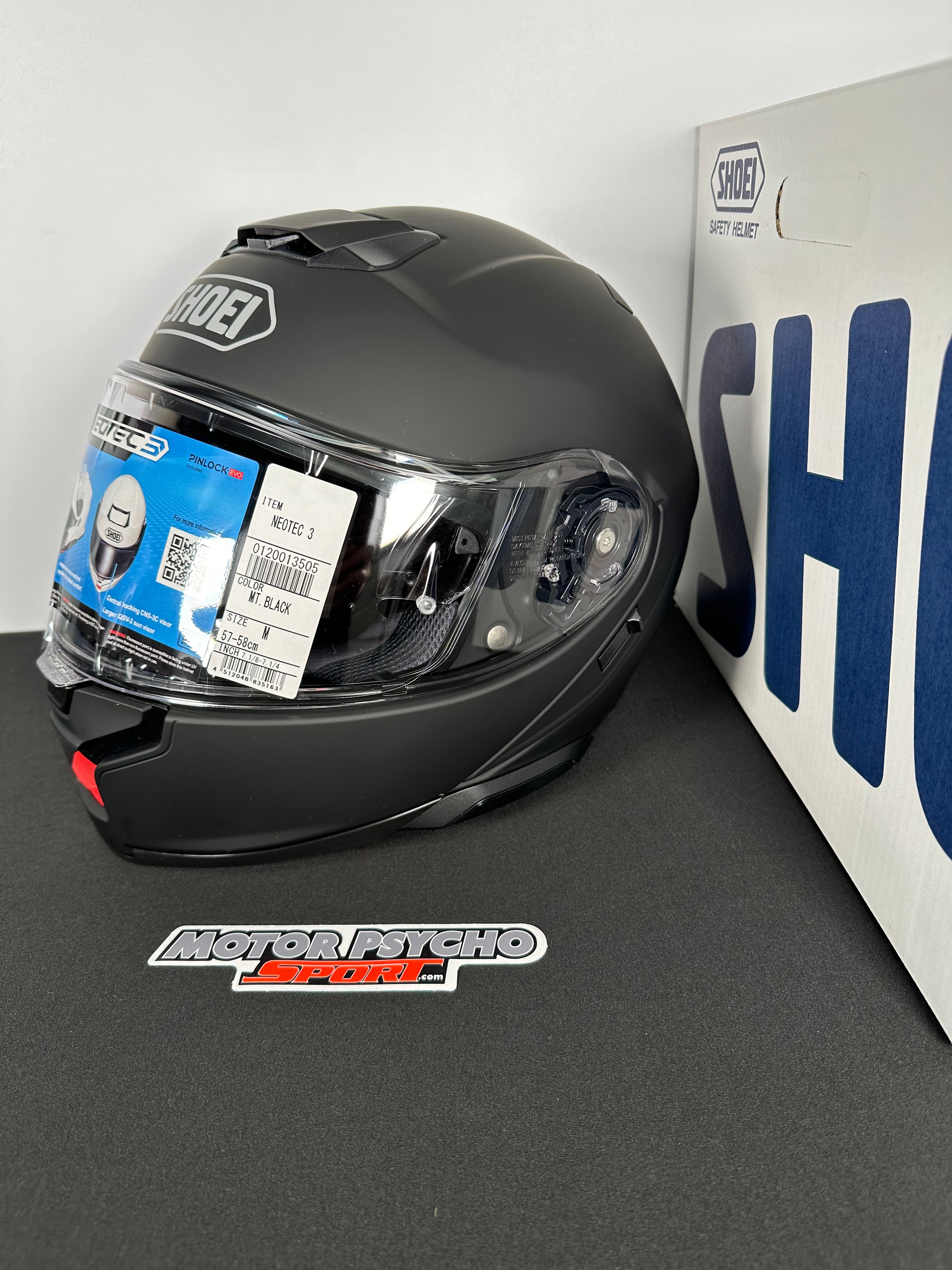 Limited Edition Shoei Neotec Matt Black Neotec II – Guan How