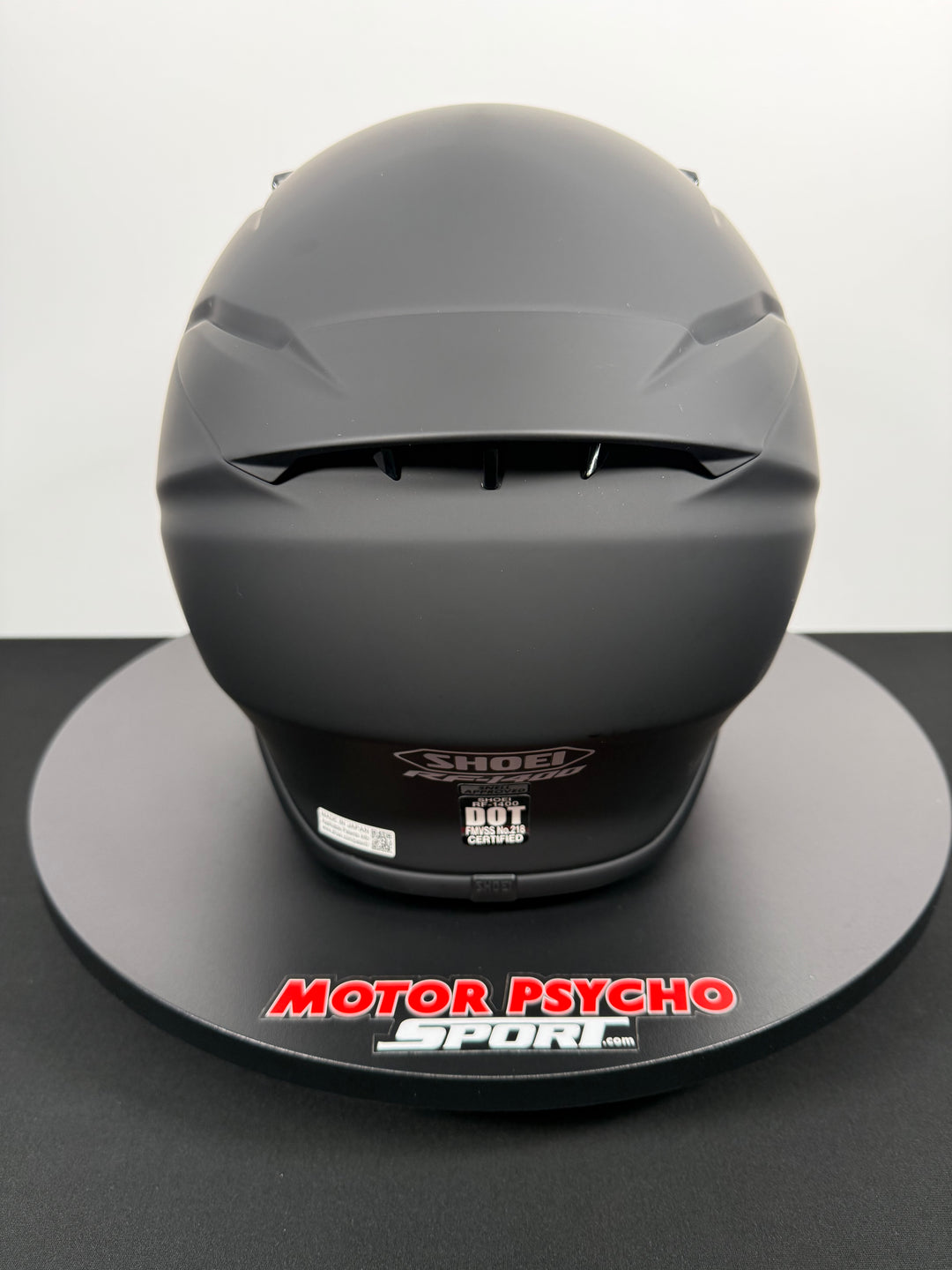 Shoei RF-1400 Helmet - Matte Black - Size Small - USED / OPEN BOX #3