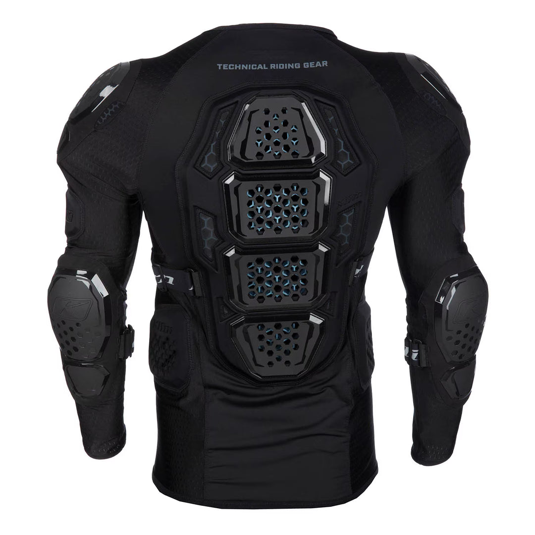 KLIM TACTICAL PRO ARMORED LS SHIRT - CE CERTIFIED - STEALTH BLACK