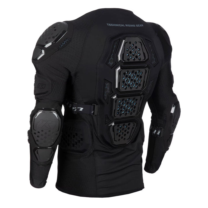 KLIM TACTICAL PRO ARMORED LS SHIRT - CE CERTIFIED - STEALTH BLACK
