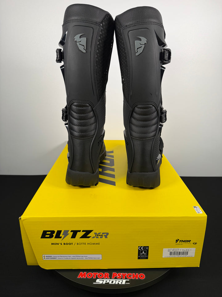 Thor Women's Blitz XR Boots-black/grey - Size 12 - OPEN BOX