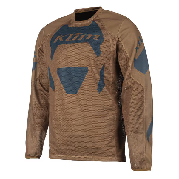KLIM MOJAVE JERSEY - QUEST GOLDEN BROWN - PETROL