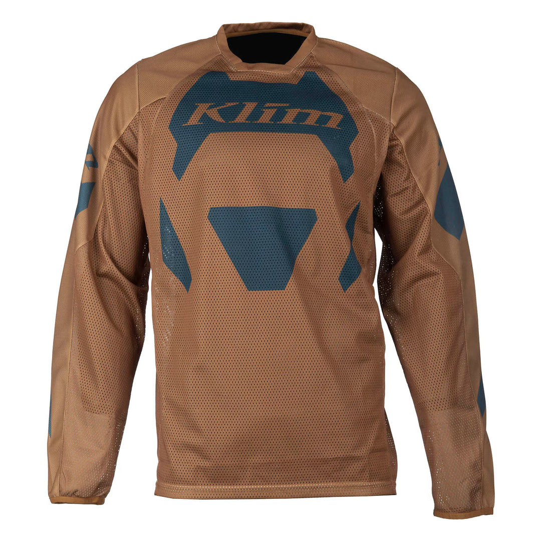 KLIM MOJAVE JERSEY - QUEST GOLDEN BROWN - PETROL