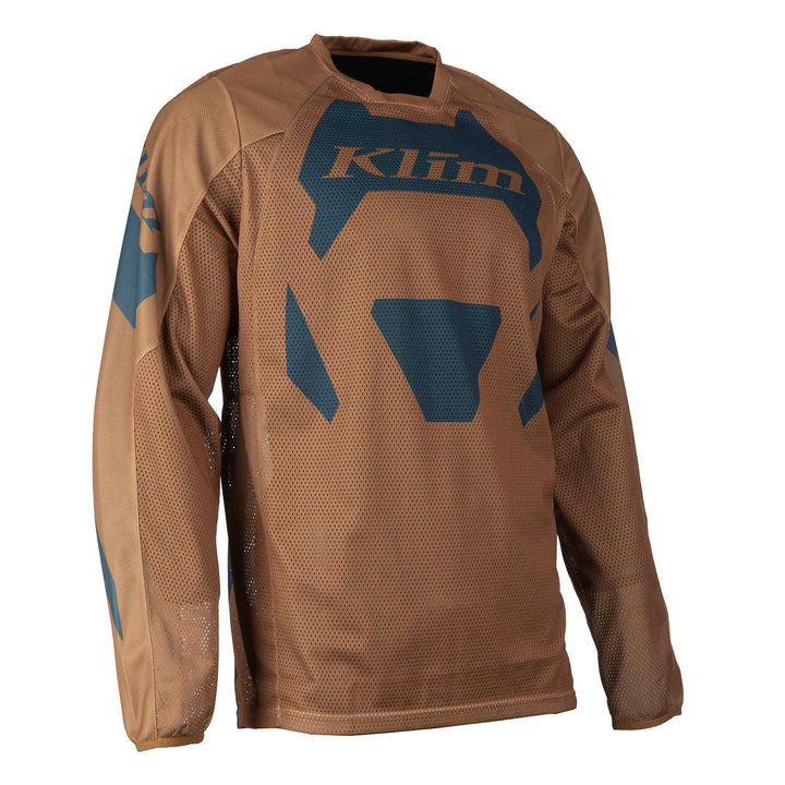 KLIM MOJAVE JERSEY - QUEST GOLDEN BROWN - PETROL