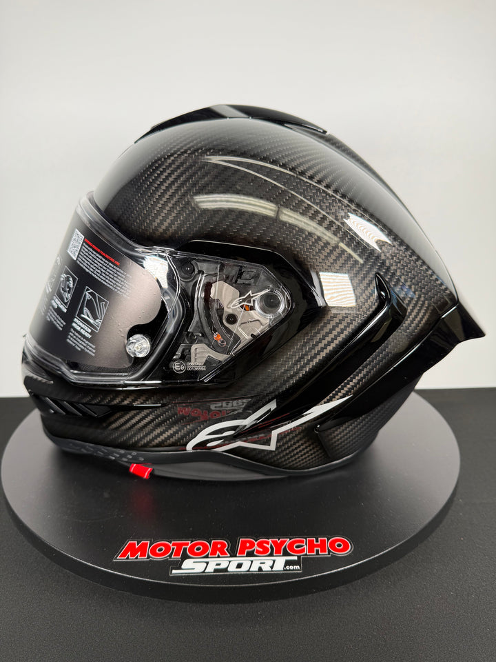Alpinestars Supertech R10 Helmet -Carbon Black - Size Large - USED / LIKE NEW - FINAL SALE / NO RETURNS