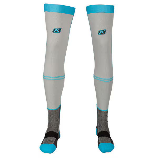 KLIM AGGRESSOR -1.0 KNEE BRACE SOCK - MONUMENT GRAY