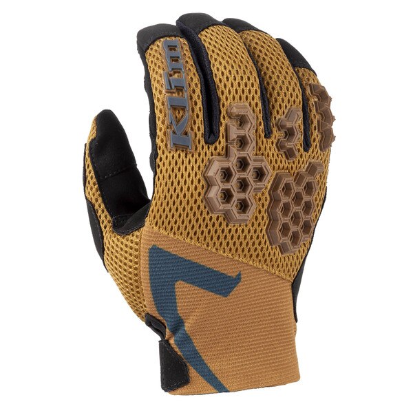 KLIM MOJAVE GLOVE - GOLDEN BROWN - PETROL