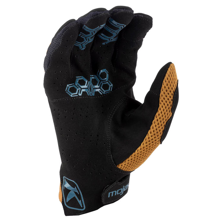 KLIM MOJAVE GLOVE - GOLDEN BROWN - PETROL