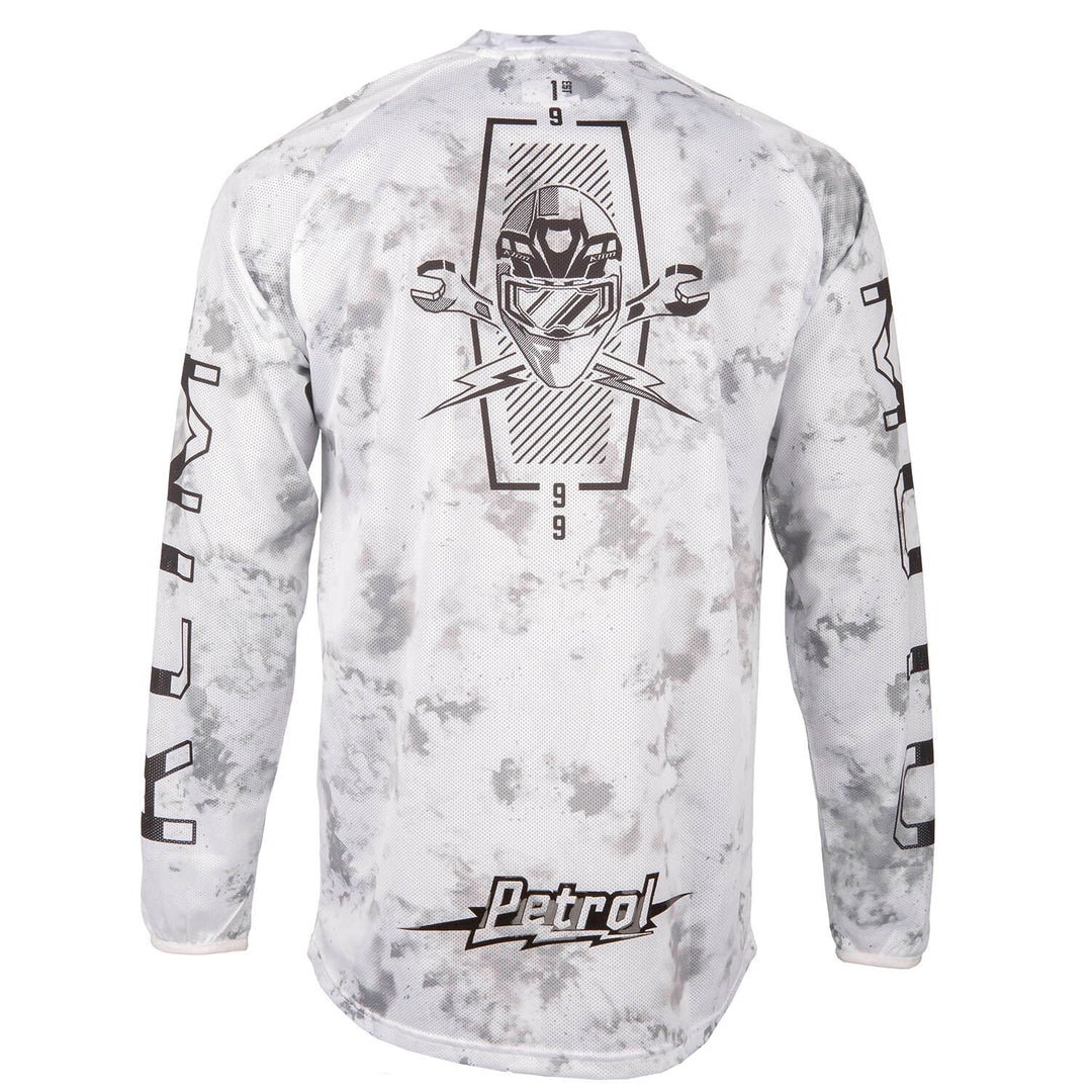 KLIM PETROL JERSEY - IGNITE - WHITE