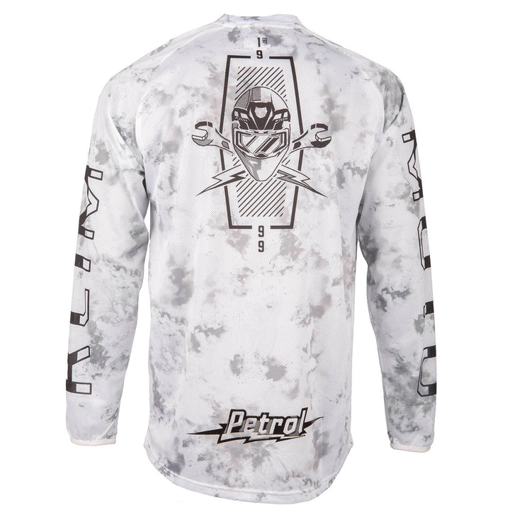 KLIM PETROL JERSEY - IGNITE - WHITE