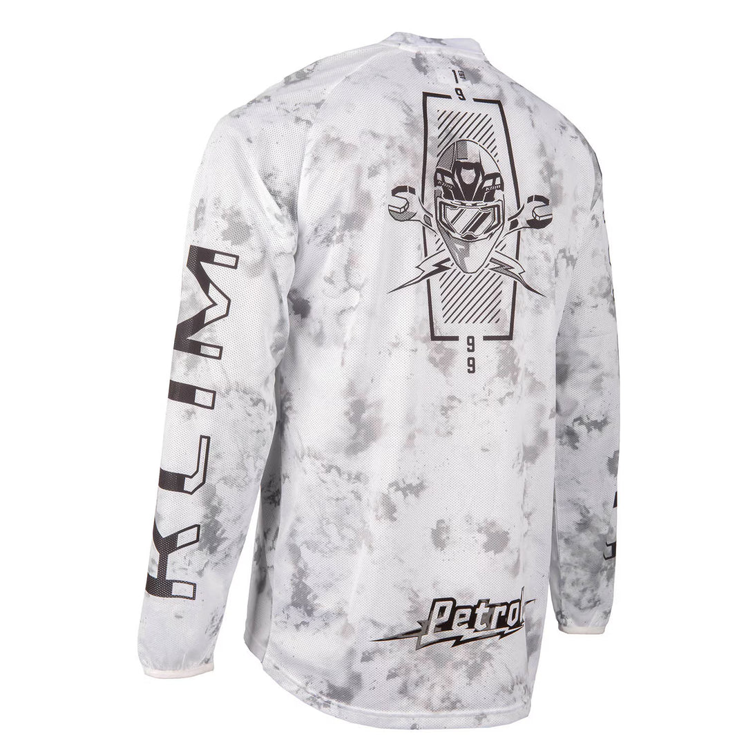 KLIM PETROL JERSEY - IGNITE - WHITE