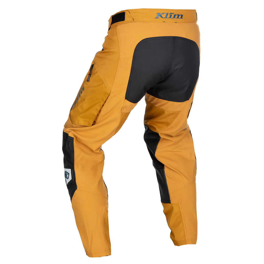KLIM DAKAR IN-THE-BOOT PANT - GOLDEN BROWN - PETROL