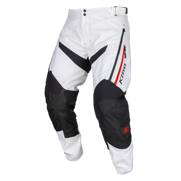 KLIM DAKAR IN-THE-BOOT PANT - WHITE - BLACK