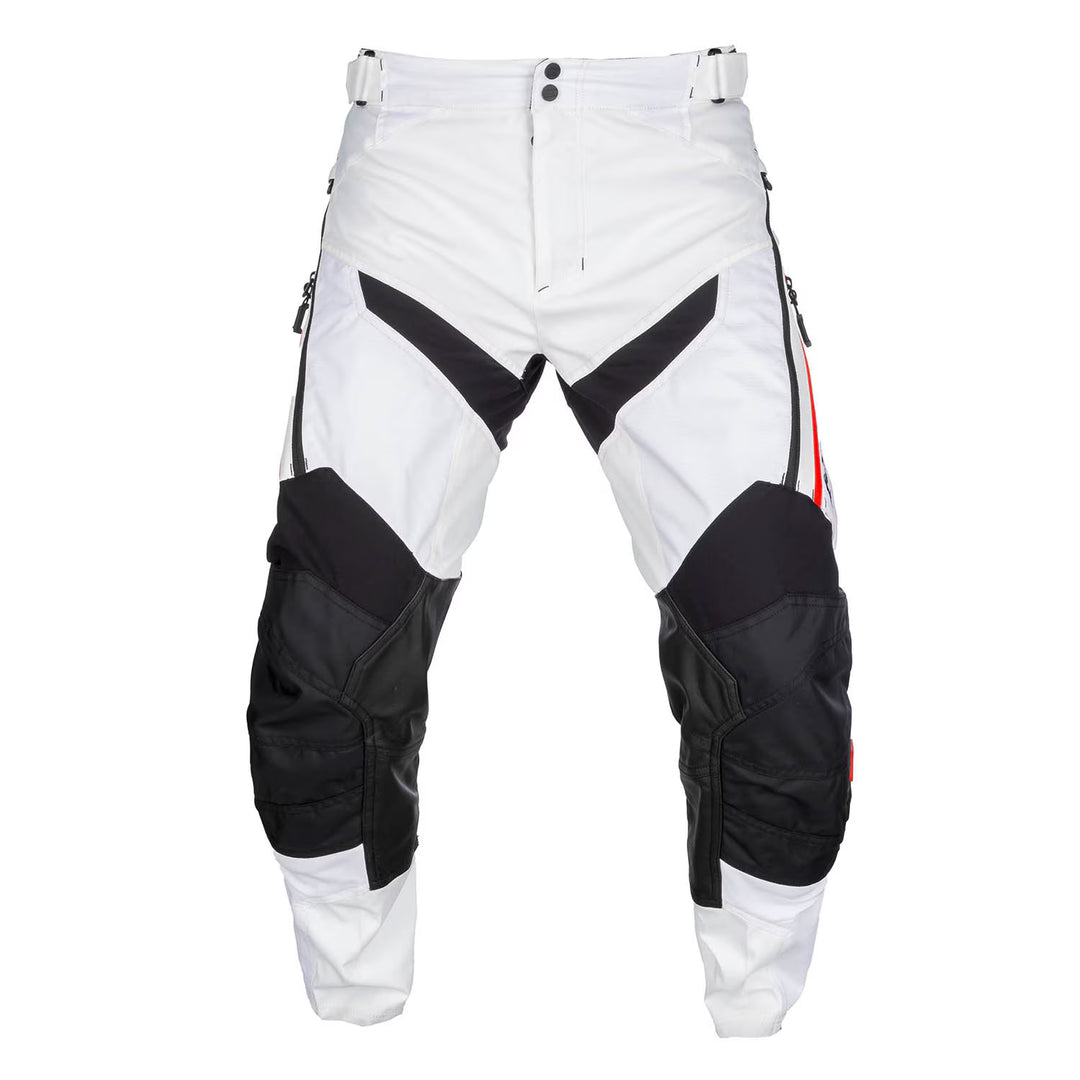 KLIM DAKAR IN-THE-BOOT PANT - WHITE - BLACK