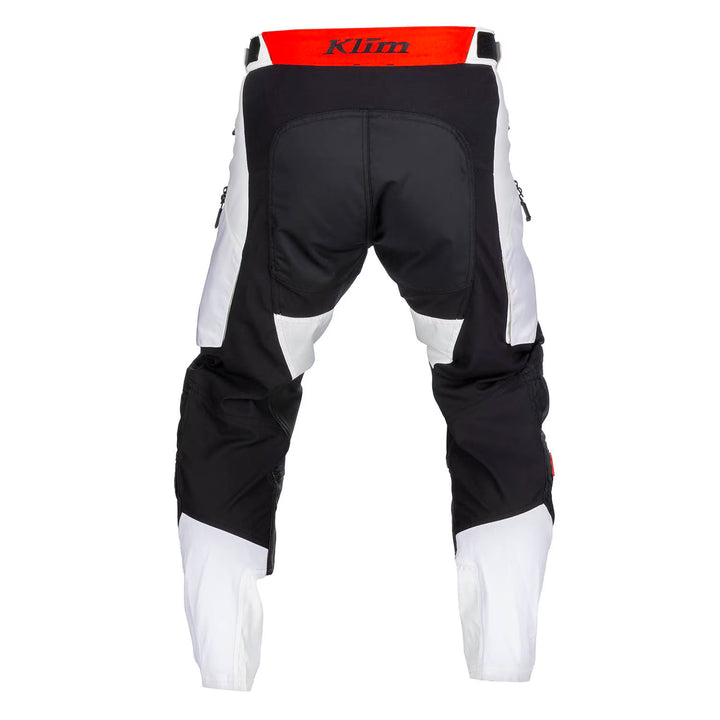 KLIM DAKAR IN-THE-BOOT PANT - WHITE - BLACK