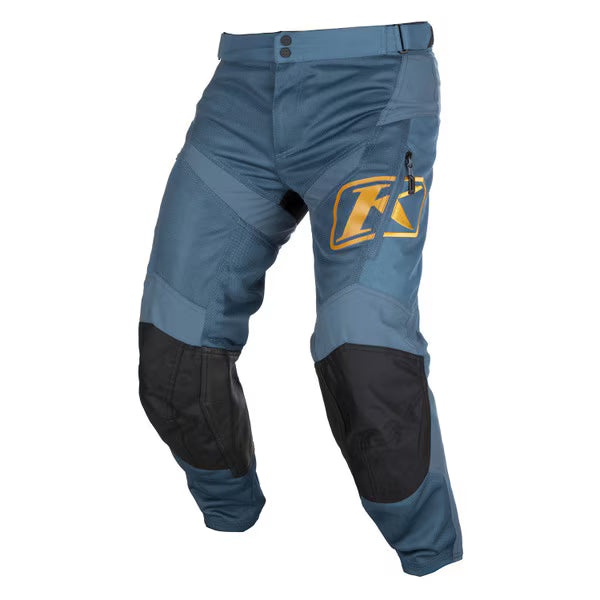 KLIM MOJAVE IN THE BOOT PANT - PETROL - GOLDEN BROWN