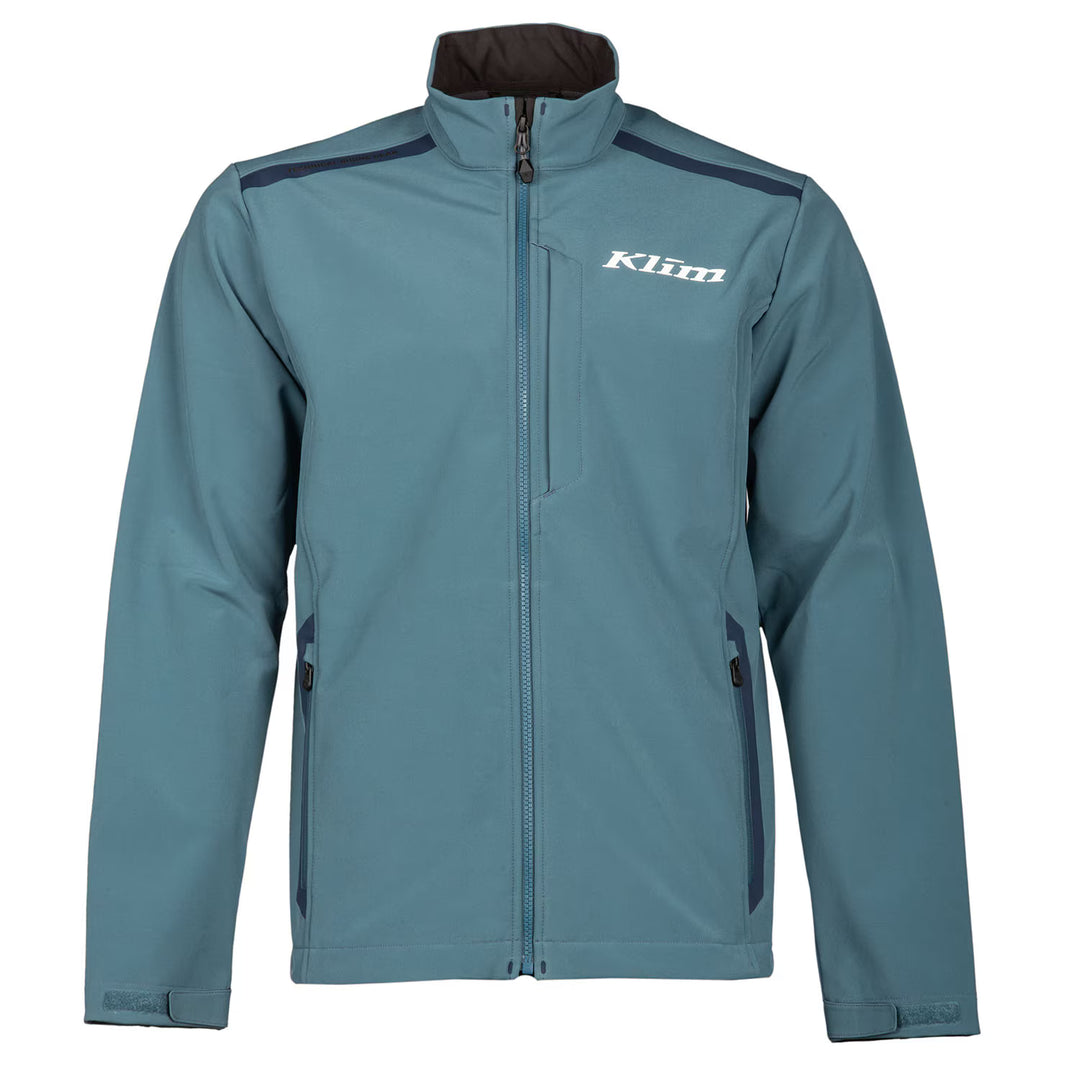 KLIM DELTA JACKET - PETROL - WHITE