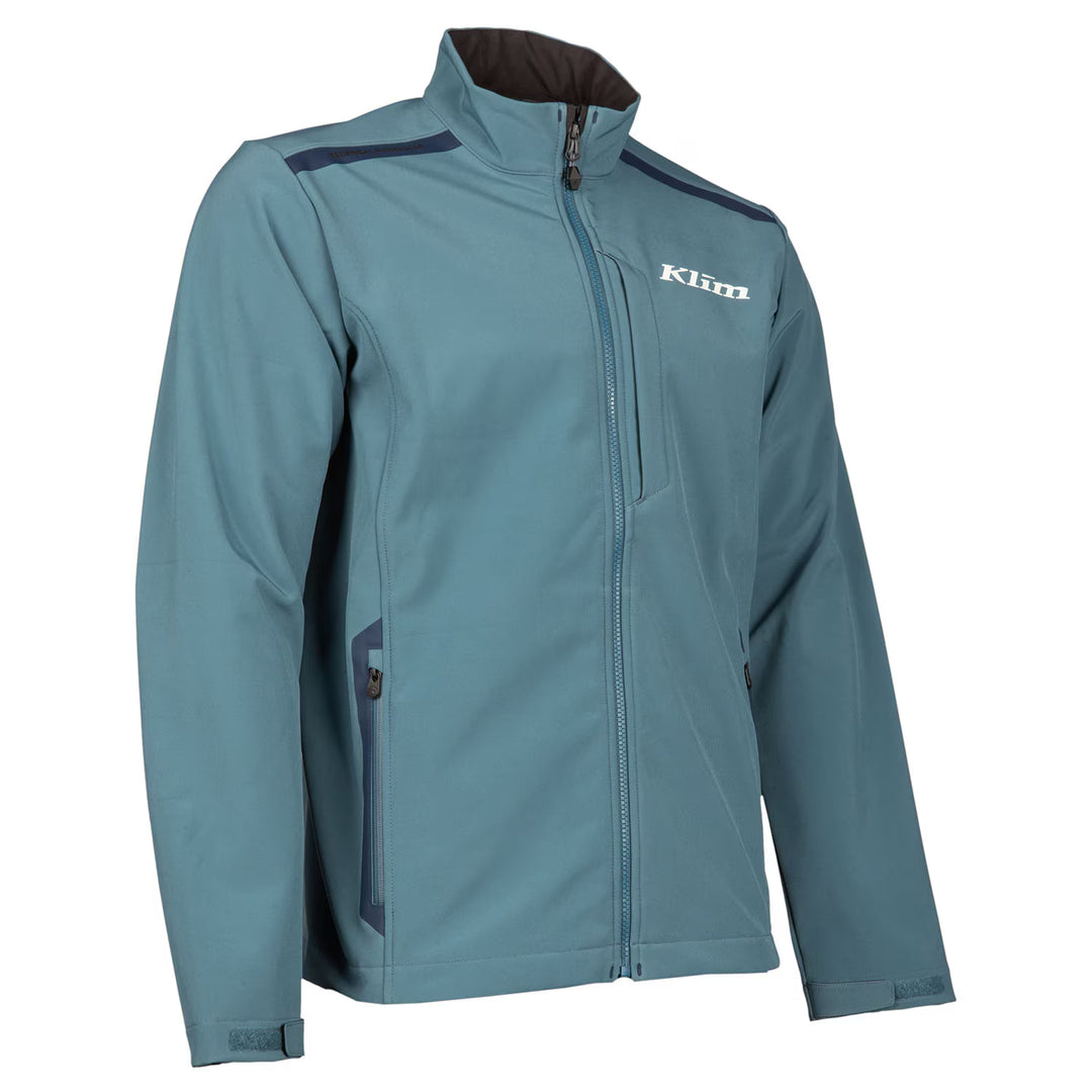 KLIM DELTA JACKET - PETROL - WHITE