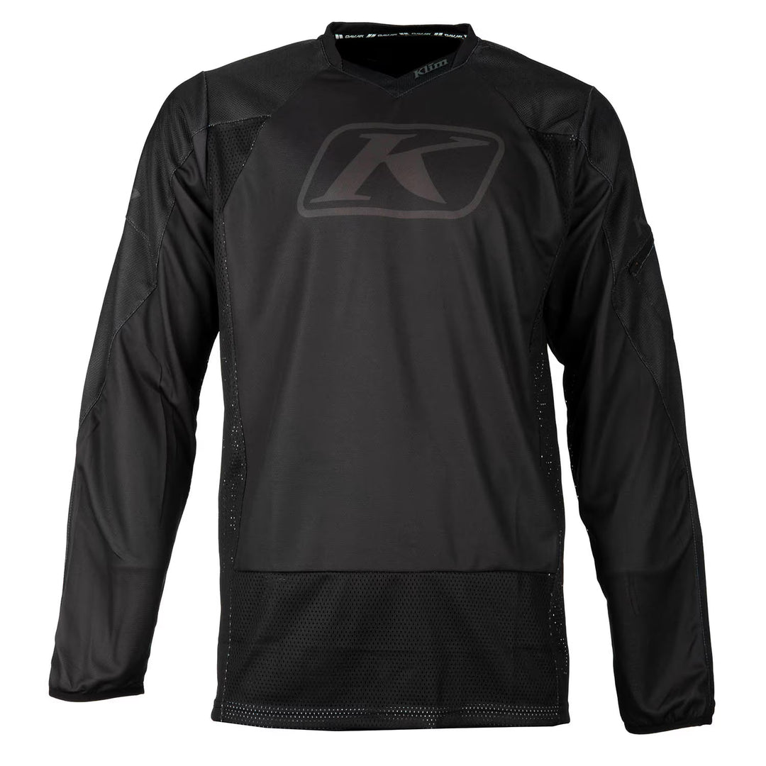 KLIM DAKAR JERSEY - STEALTH BLACK