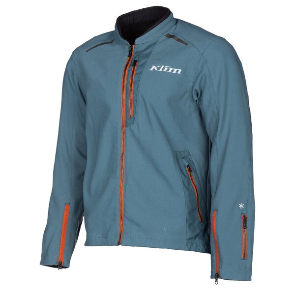 KLIM MARRAKESH JACKET - PETROL - POTTER'S CLAY