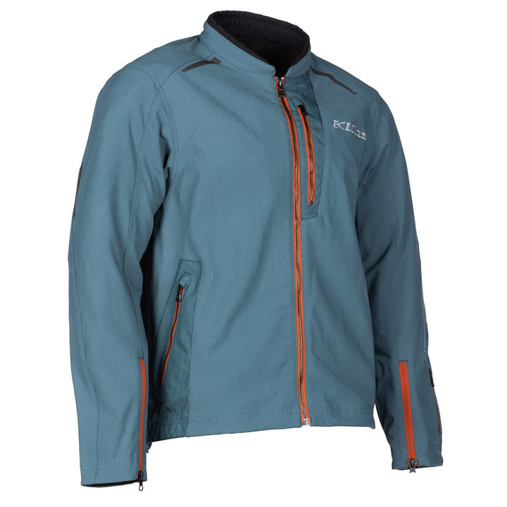 KLIM MARRAKESH JACKET - PETROL - POTTER'S CLAY