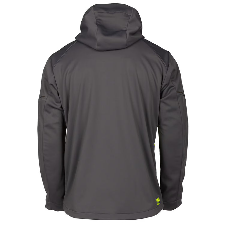 KLIM INVERSION HOODED JACKET - ASPHALT - HI-VIS