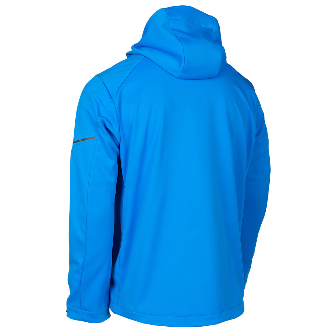 KLIM INVERSION HOODED JACKET - ELECTRIC BLUE LEMONADE - ASPHALT