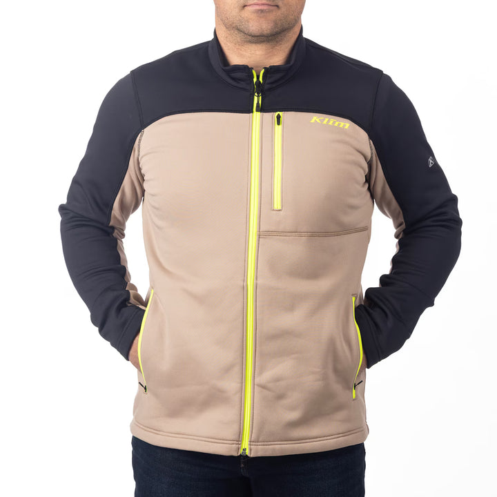 KLIM INFERNO JACKET - MONTANA TAN - BLACK