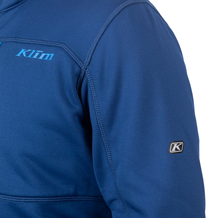 KLIM INFERNO JACKET - NIGHTFALL BLUE - ELECTRIC BLUE LEMONADE